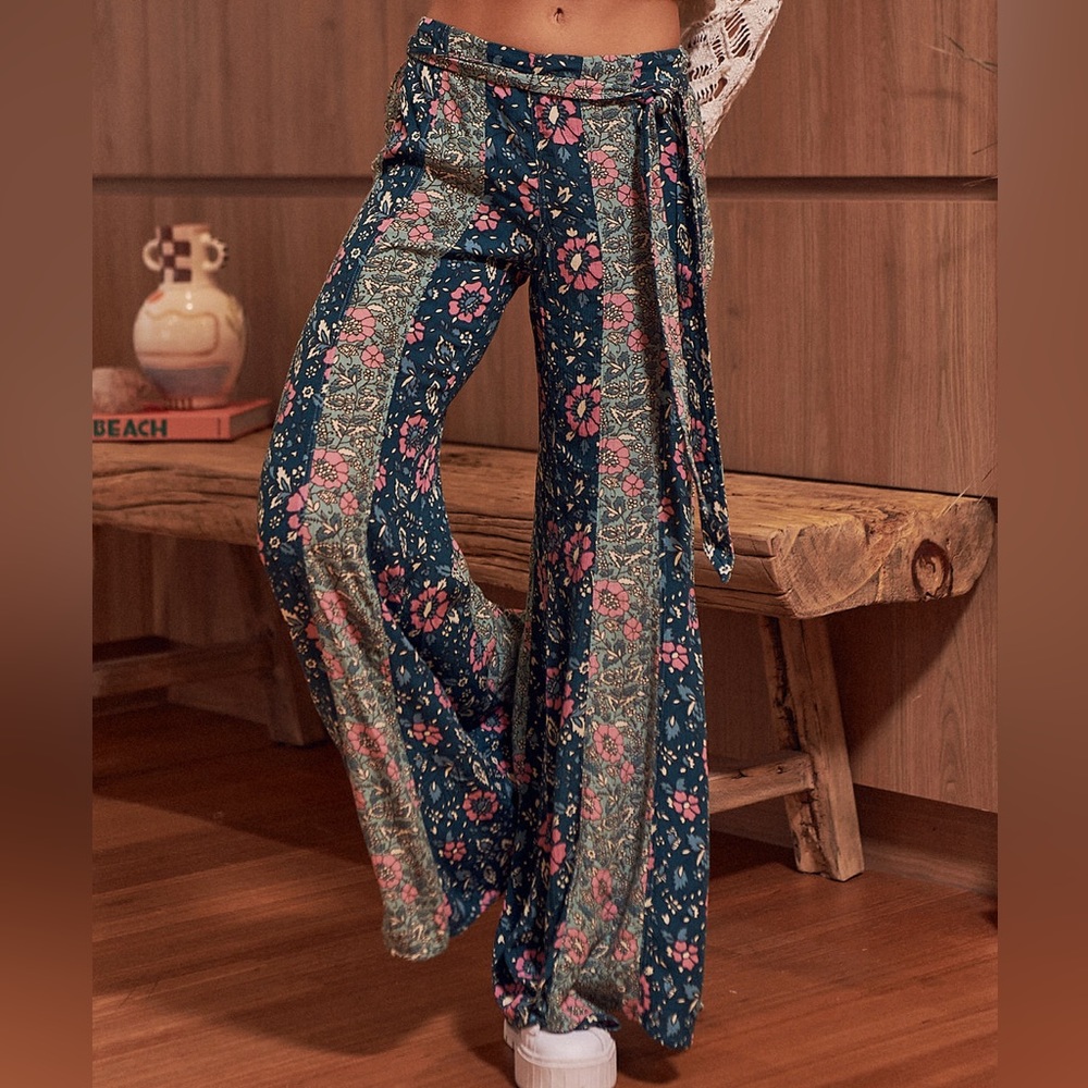 Free People Bali flare pants
